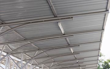 installing Throckley metal roofing